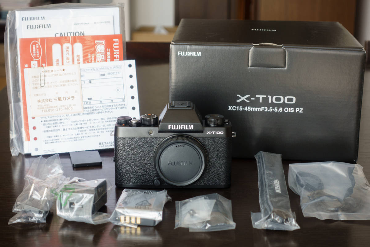 FUJIFILM ミラーレス一眼 ミラーレス一眼カメラ 富士フィルム X-T100 