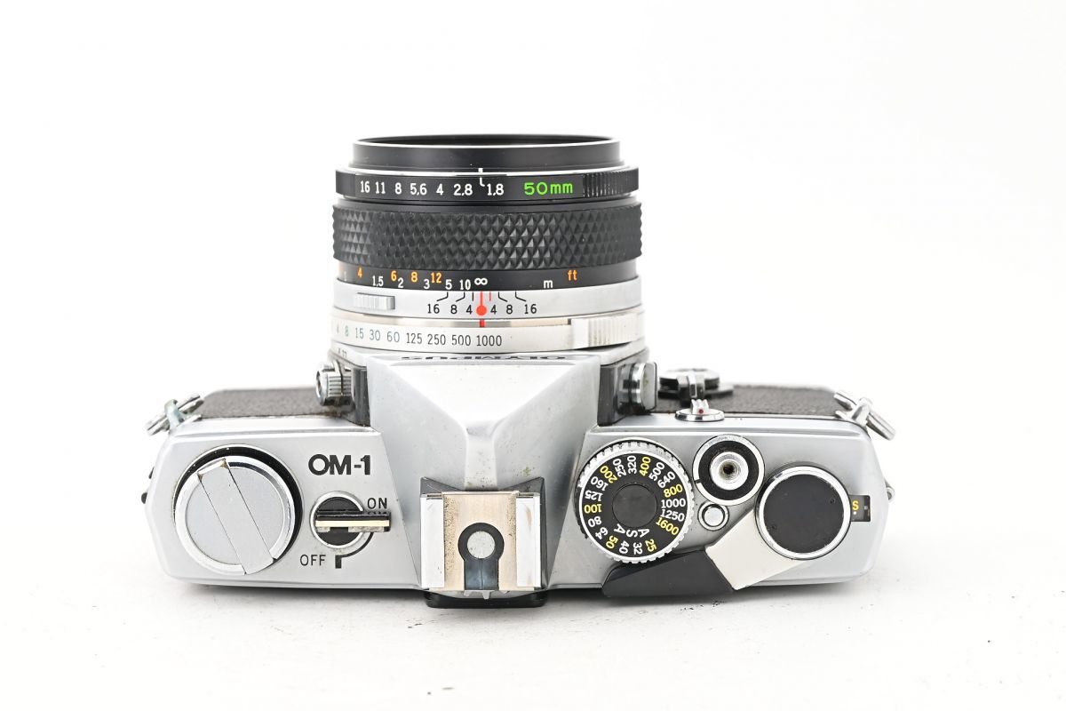 【動作確認済】 Olympus OM-1 G05-0327-4v 04056cmrk ◇ OLYMPUS オリンパス OM-1 + F.ZUIKO AUTO-S 50mm F1.8 MF