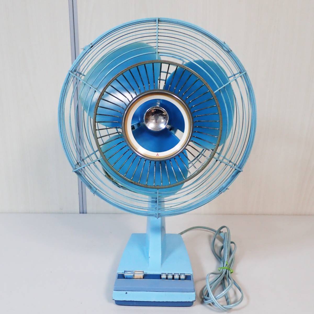 三菱 MITSUBISHI DM-30V 昭和レトロ 扇風機 ミツビシ 当時物 完動品