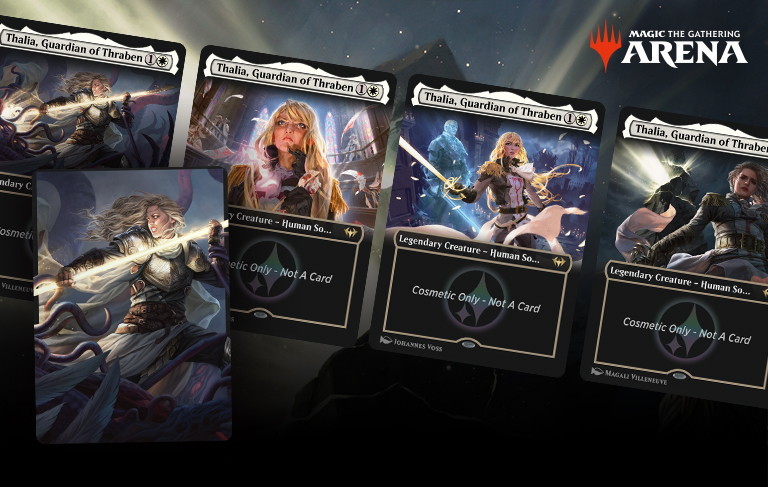 MTG Arena用 MTG Secret Lair Thalia: Beyond the Helvault 購入特典