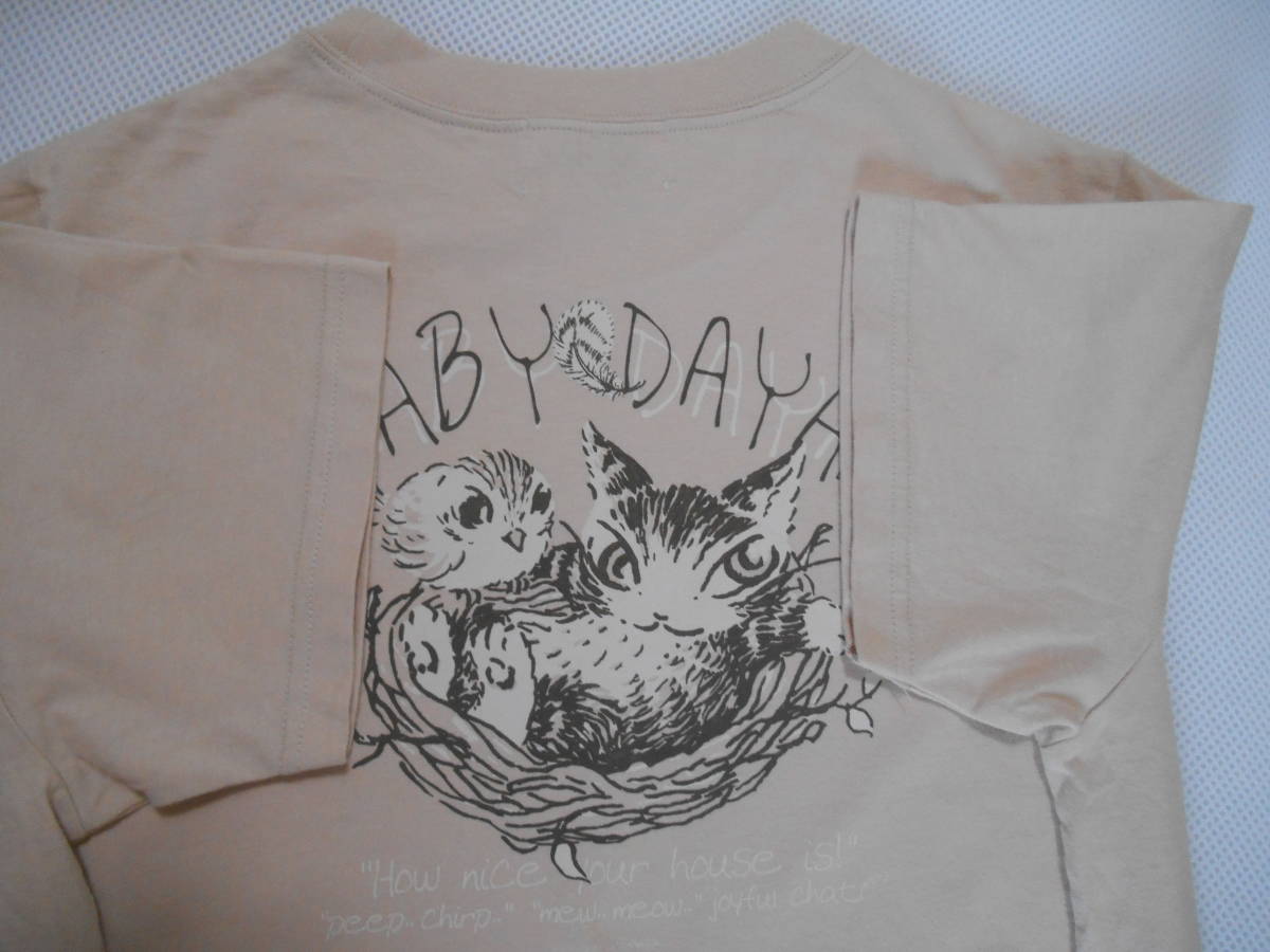  わちふぃーるど ダヤン ＬＦ Tシャツ ベビーダヤン プリント 池田あきこ 猫ネコ 天使のダヤン(イラスト、キャラクター)｜売買されたオークション情報、yahooの商品情報をアーカイブ公開 - オ Lサイズ