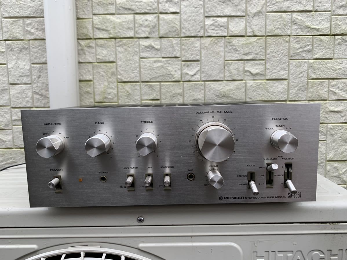 PIONEER パイオニア SA-6850 プリメインアンプ 動作確認済み SA-6850