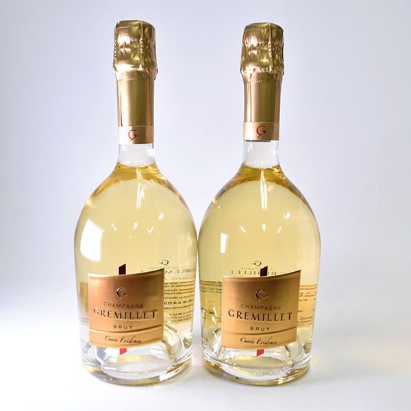 1円～★2本セット★グルミエ キュヴェ エヴィデンス ブリュット ＊箱付 750ml シャンパーニュ Gremillet /A j11 ブリュット キュヴェ エヴィデンス 1円～★2本セット★グルミエ &frasl;A j11