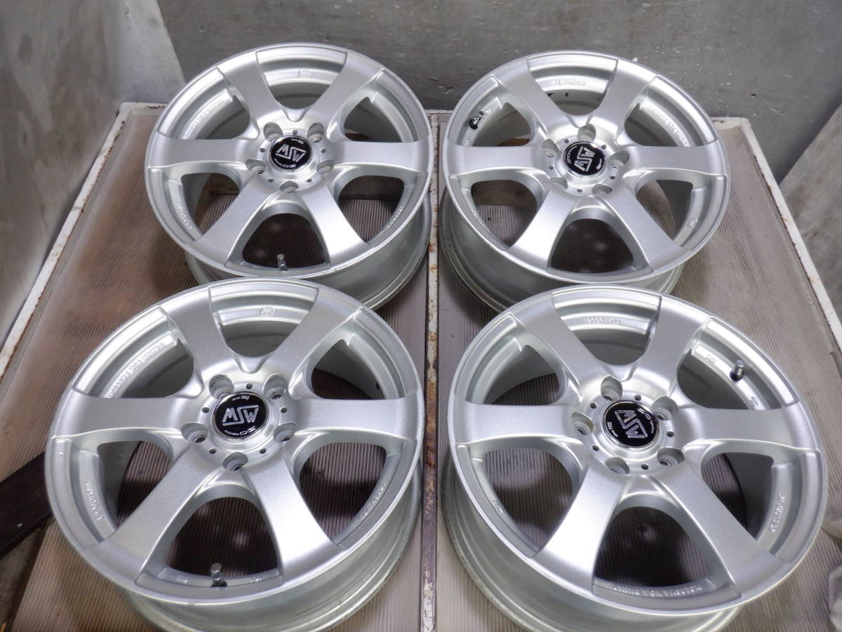 即決 OZ MSW 16x6.5J(+47)PCD112/5穴 VW ゴルフ ベンツ等 社外 アルミ
