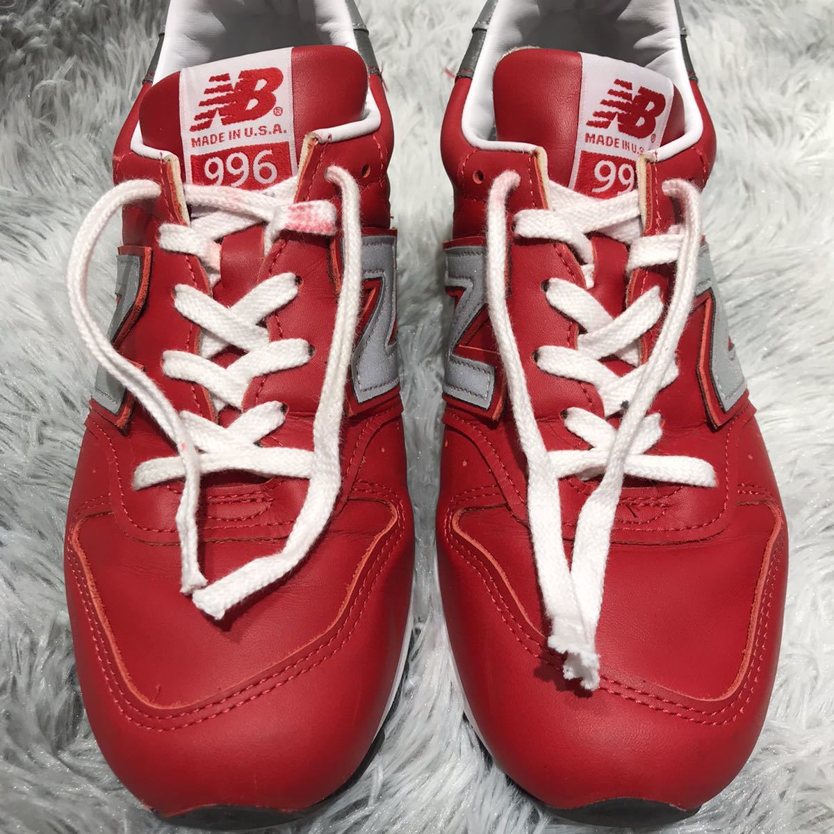 M996NCA BALANCE USA USA製 Leather M996 Red Balance New NEW レザー 