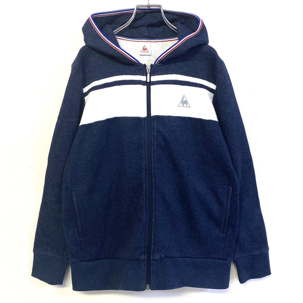 coq ルコックスポルティフ le ルコック sportif パーカー スウェットパーカーの通販 美品 LECOQ SPORTIF フード グレー M スウェットフルジップパーカー : ルコックパーカーメンズ