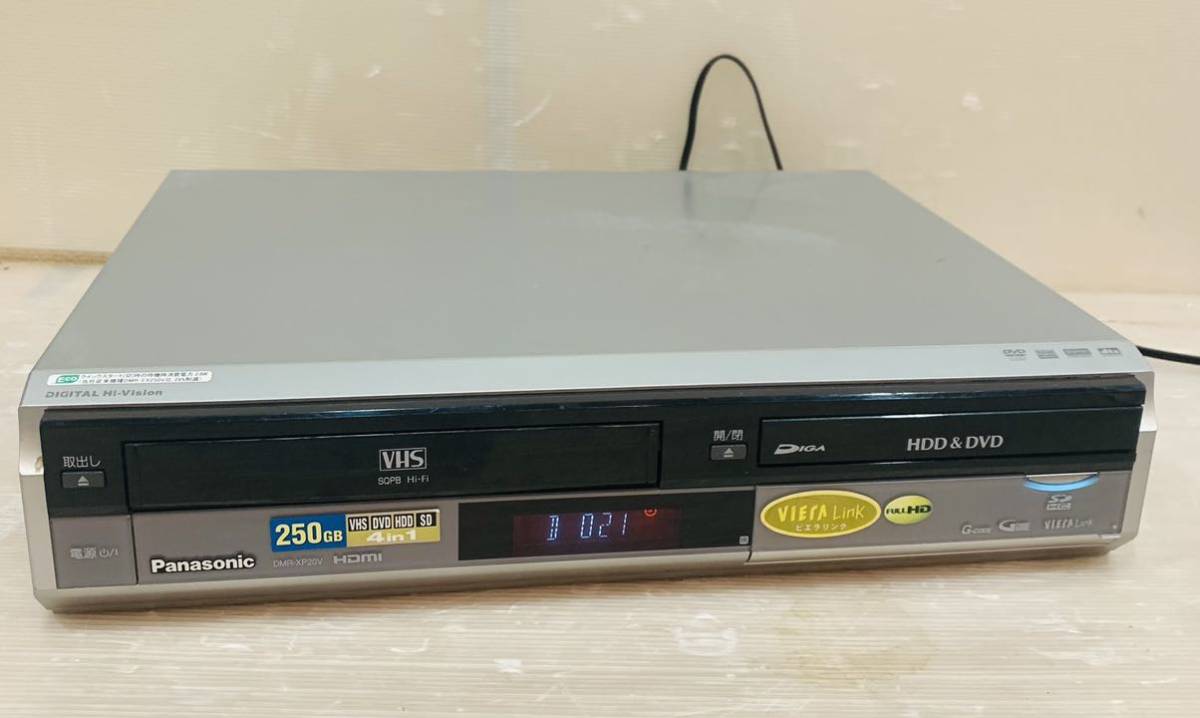sh1必見! Panasonic パナソニック DMR-XP20V DVDレコーダー 2006年製