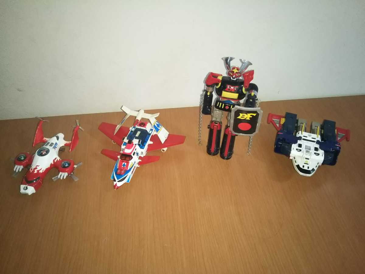 ゴレンジャー、ジャッカー、バトルフィーバー、デンジマン