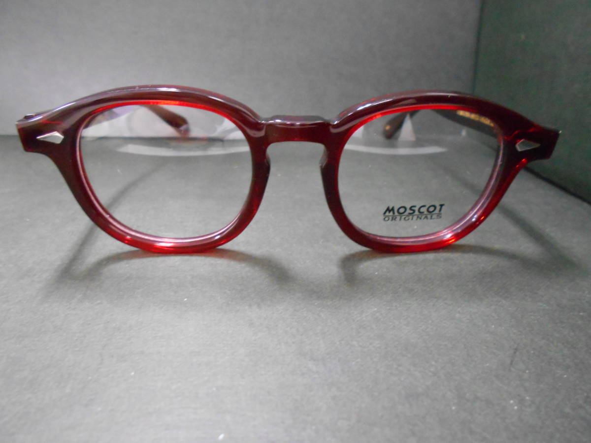 数量限定，お得 MOSCOT LEMTOSH / モスコット レムトッシュ ルビー 49 24 海外輸入品(フルリム)｜売買されたオークション情報、yahooの商品情報をアーカイブ公開 - オークファン フルリム