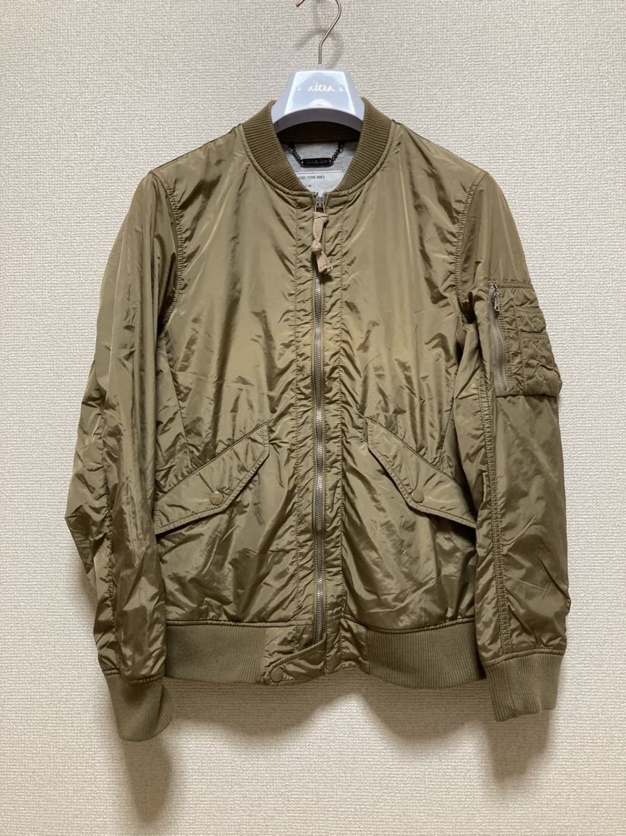 MONKEY TIME UNITED ARROWS モンキータイムフライトジャケット M ナイロンジャケット/MA-1