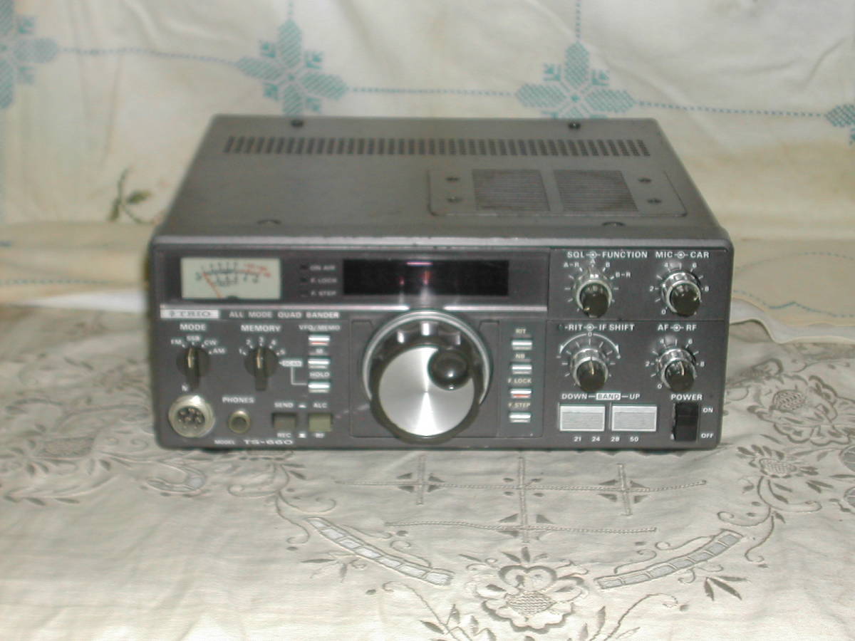 TRIO Kenwood トランシーバー TS-660 日本制 動作確認済み公式