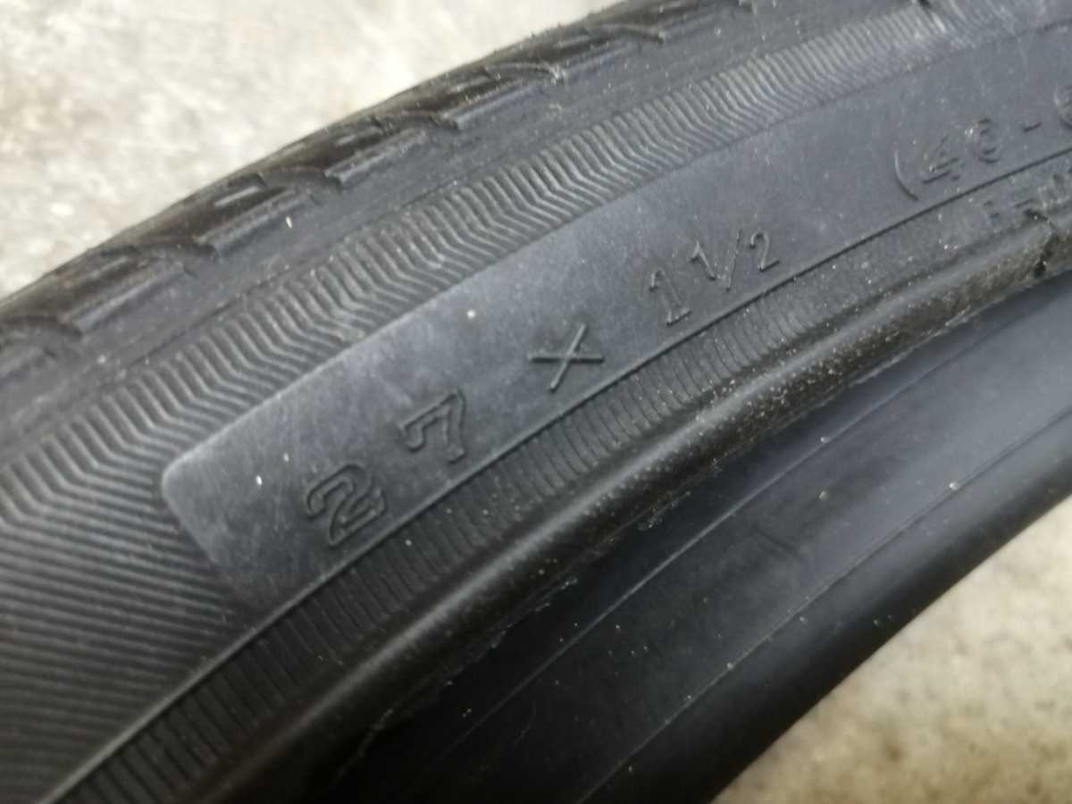 ブリジストン タイヤ チューブ 自転車 27×1 1/2 新品 お得 27インチ 