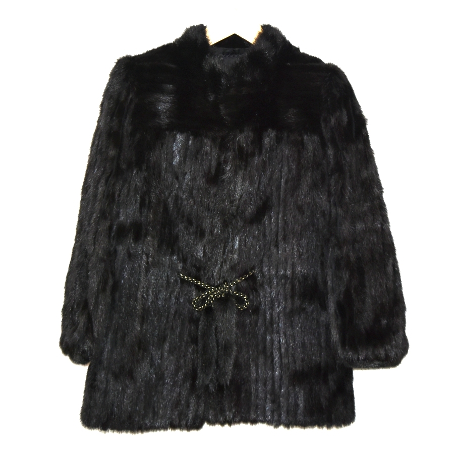 1円 ◇ 極美品 SAGA MINK サガミンク 毛皮コート ショートコート