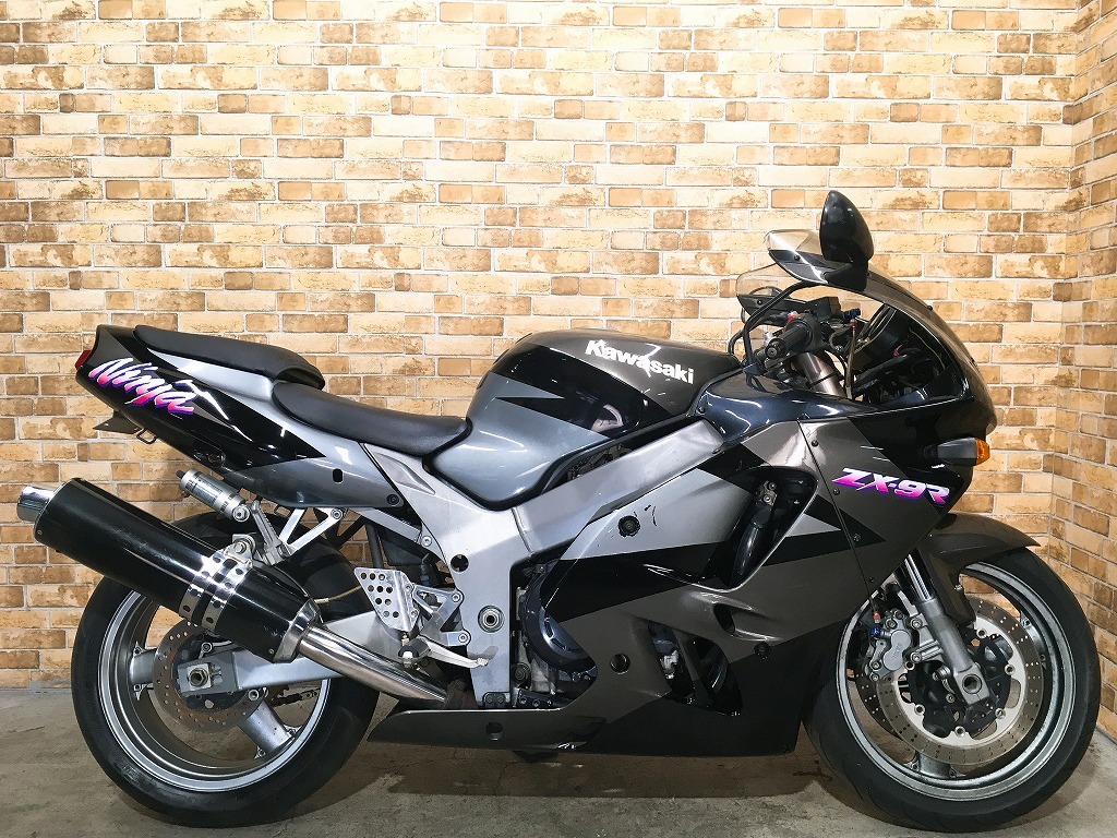 カワサキ GPZ1100 赤 旧車 落札後新規車検取得 車検・自賠・納整費は