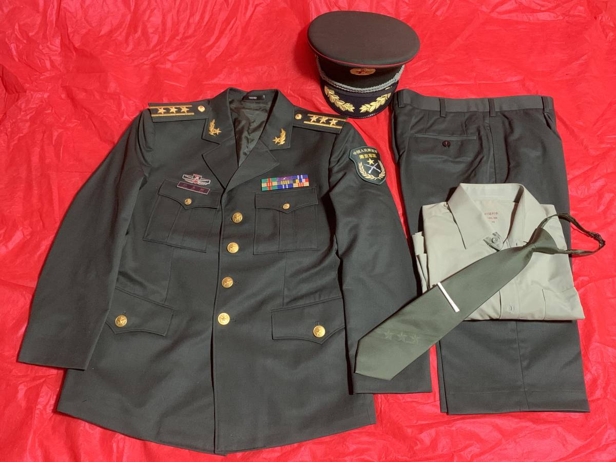 制帽 : 軍服 (中華人民共和国) - Wikipedia 陸軍 春秋 大校 87式将校用 