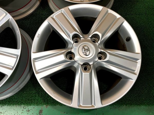 ランクル200 トヨタ純正 アルミホイール 18インチ 4本 8.0J ET60 5H