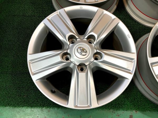 ランクル200 トヨタ純正 アルミホイール 18インチ 4本 8.0J ET60 5H ランクル200 トヨタ純正 アルミホイール 18インチ 4本 8.0J ET60 5H