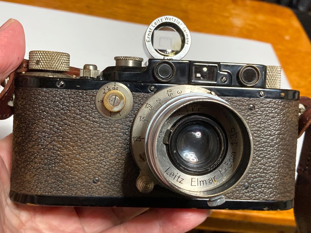 Leitz Elmar 5cm f/3.5 レンズ LEICA ライカ ドイツ製 Leica ライカ Leitz Elmar 5cm 50mm f3.5 1936年製？