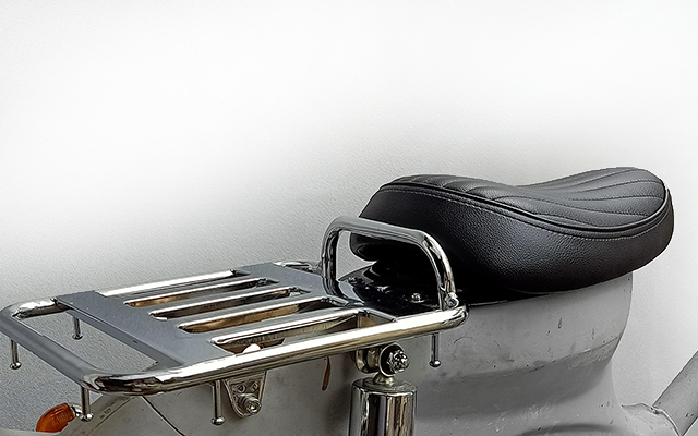 ☆リアキャリア対応!! カブ＆リトルカブ ショートソロシート：バーティカル／ブラック #SHSL-VT/BLK14102015☆_3