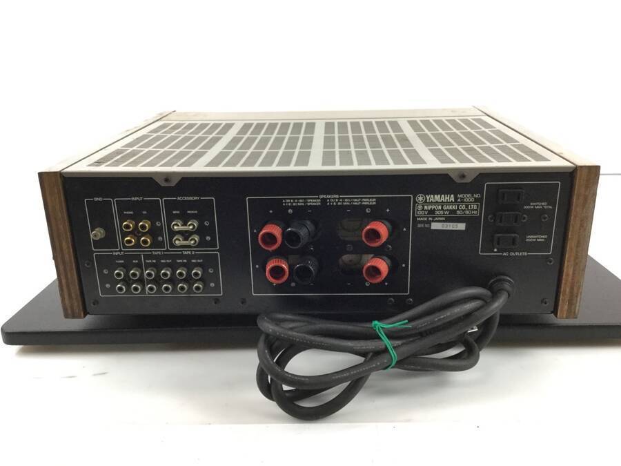△ジャンク｜YAMAHA ヤマハ NSシリーズ｜プリメインアンプ｜A-6 (D7452