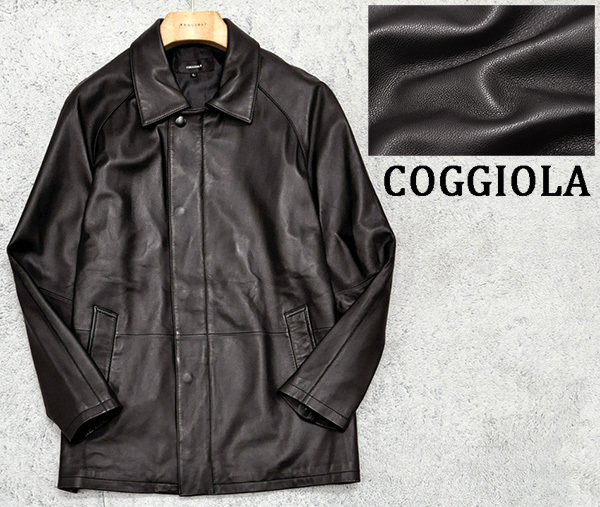 極上の革質！定価7万円 コッジョラ COGGIOLA しっとり滑らかな羊革
