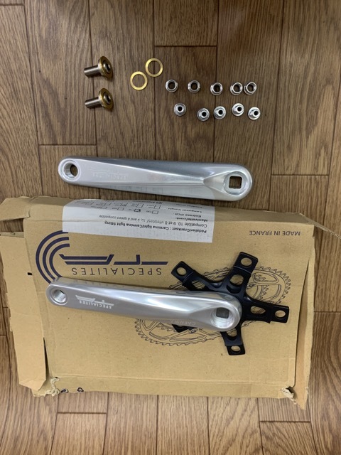 ◇TA クランク 165mm ビンテージ◇S508 TA SPECIALITES クランクセット