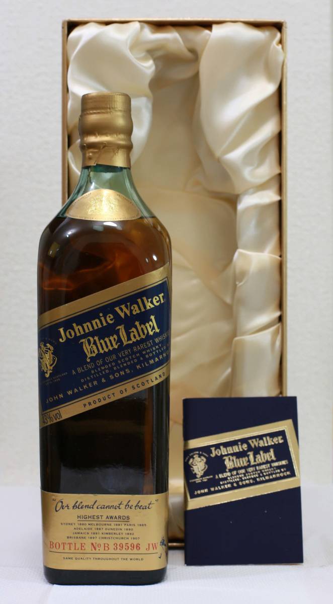 酒☆JOHNNIE WALKER Blue Label ジョニーウォーカー ブルーラベル 43