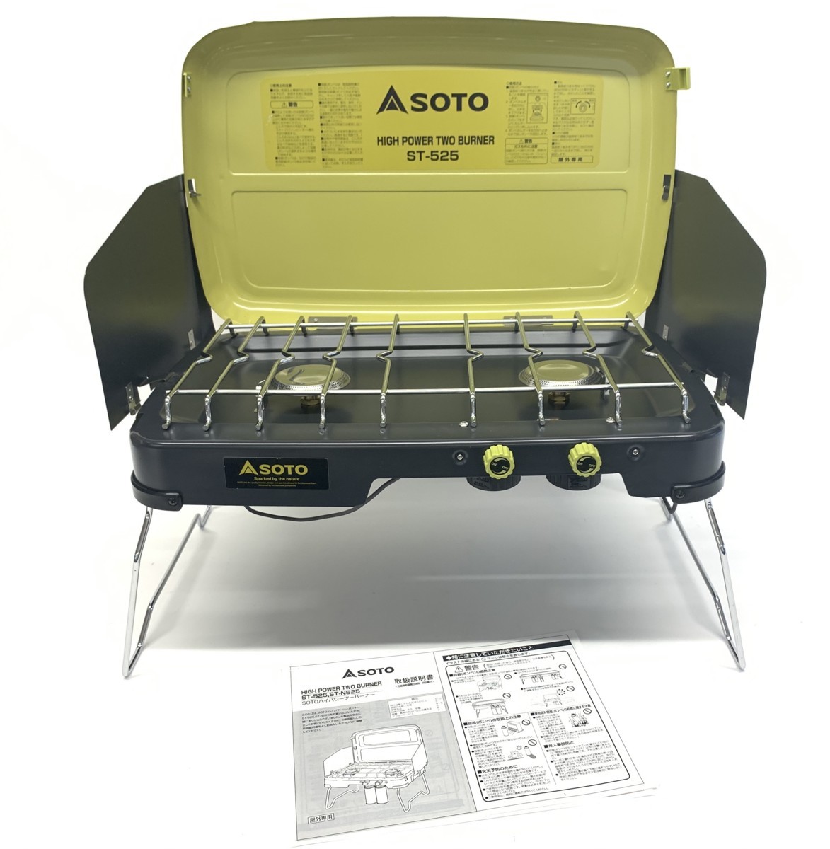 【格安，SALE】 SOTO ソト ハイパワー 2バーナーグリル ST-C525CSS バーベキュー BBQ アウトドア 野外 料理 調理 1円 2008-123(ツーバーナー)｜売買されたオークション情報、yahooの商品情報をアーカイブ公開 - オーク ツーバーナー