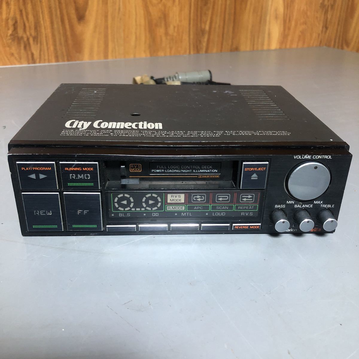 クラリオン シティコネクション カセットデッキ GD-806A 検 ロンサム 