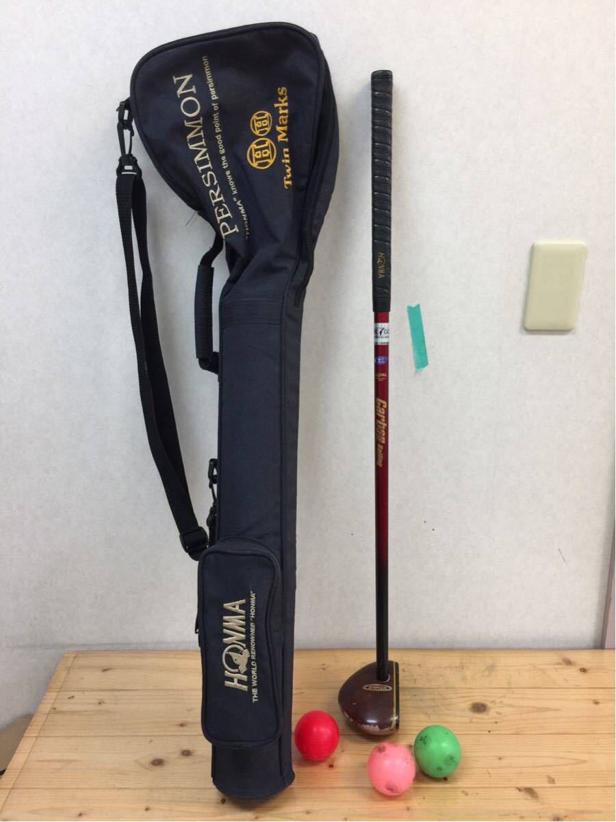 新作登場，品質保証 S11-32 HONMA ホンマ PG-301 Carbon Extra Roling パークゴルフクラブ 右打ち用 ボール3個 ケース付(ホンマ)｜売買されたオークション情報、yahooの商品情報をアーカイブ公開 - オークファン 男性右きき用
