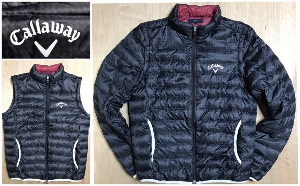 キャロウェイ 2WAY CALLAWAY ダウン ダウンジャケット サイズ：M 2wayの通販 2way ジャケット ゴルフ レディース ゴルフウェア ダウンの通販 オレンジ系 [240101406436] ダウンジャケット（ウェア｜ゴルフ