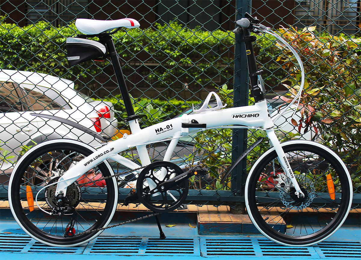 超激得，超激得，HOT 20インチアルミ 折り畳み自転車 SHIMANO 7段 変速 folding bike フェンダー付き ホワイト(20インチ～)｜売買されたオークション情報、yahooの商品情報をアーカイブ公開 - オークファン 20インチ～