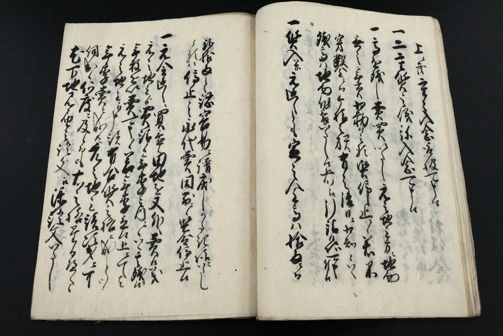 定番人気，お得 江戸期 『 證文吟味一件の古文書 15丁 』