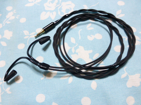 SENNHEISER IE8 IE80 IE80S 用ケーブル HPC-26T V2 Shure掛仕様 3.5mm3