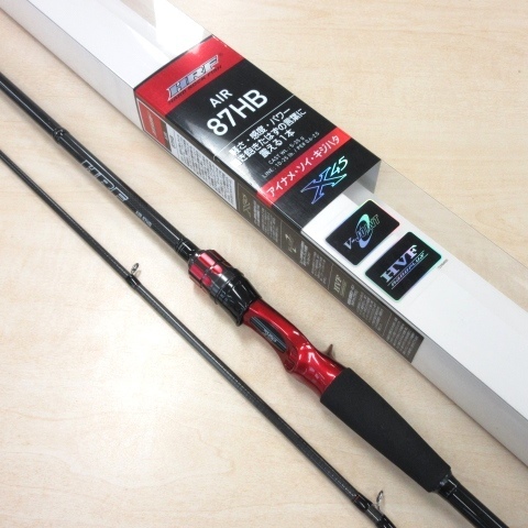 正規品，新作登場 DAIWA ダイワ HRF AIR 87HB ハードロックフィッシュ ベイトモデル(ダイワ)｜売買されたオークション情報、yahooの商品情報をアーカイブ公開 - オークファン ルアーロッド