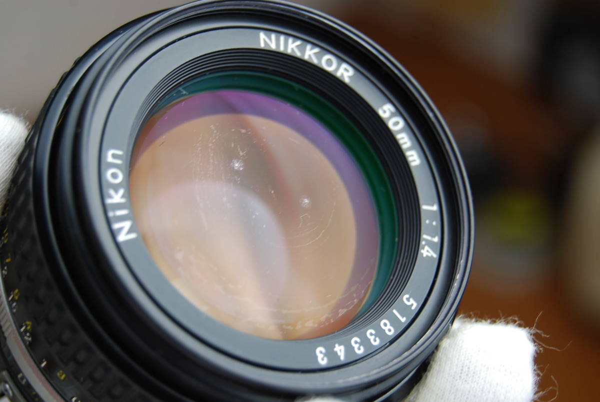 動作未確認・ジャンク Nikon ニコン FE2 フィルムカメラ NIKKOR 50mm 1