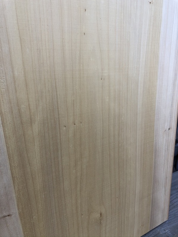 【超激得，低価】 【W166】銀杏 いちょう 一枚板 材料 天然木 材木 希少材 レア DIY 木材 素材 端材 無垢 乾燥材 銘木 まな板 ～990×447×～44《鬼童銘木》