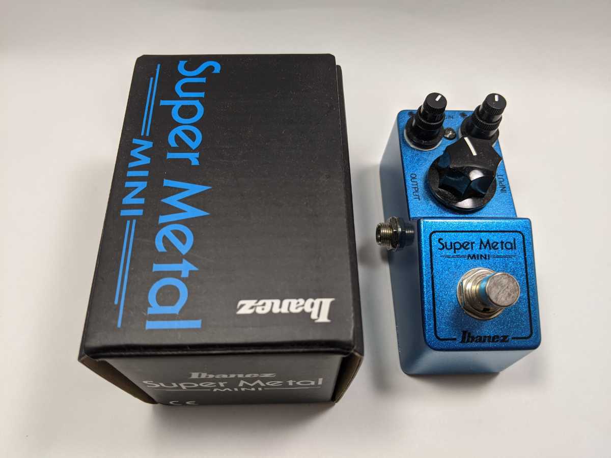 Ibanez Super Metal Mini Pedal | SMMINI - MINI Effects Distortion