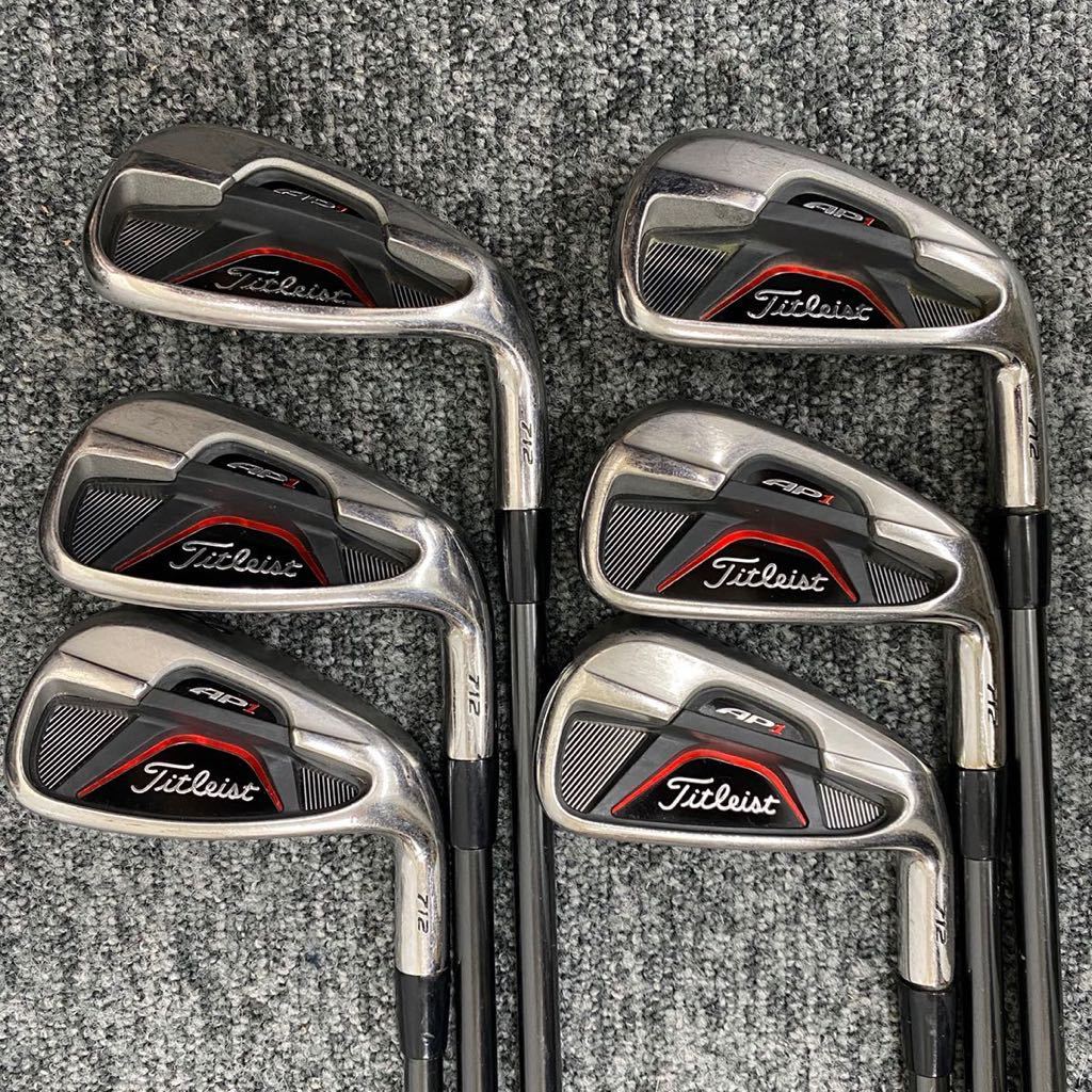  Titleist タイトリスト AP1 712 アイアン #5-9.P 6本セット ROMBAX 60 フレックスS(タイトリスト)｜売買されたオークション情報、yahooの商品情報をアーカイブ公開 - オークファン 男性右きき用