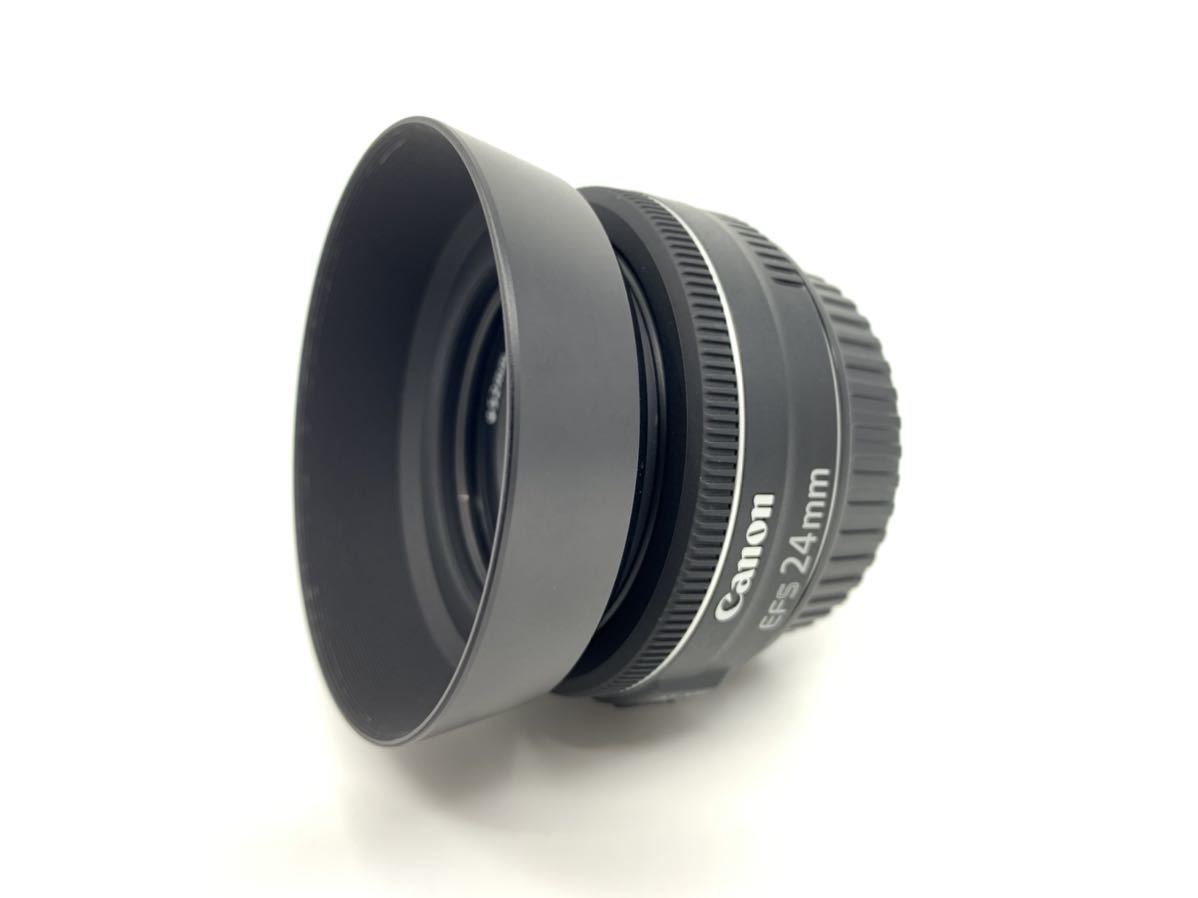 Canon EF-S 24mm F2.8 STM レンズフート・フィルター付き Canon 24mm