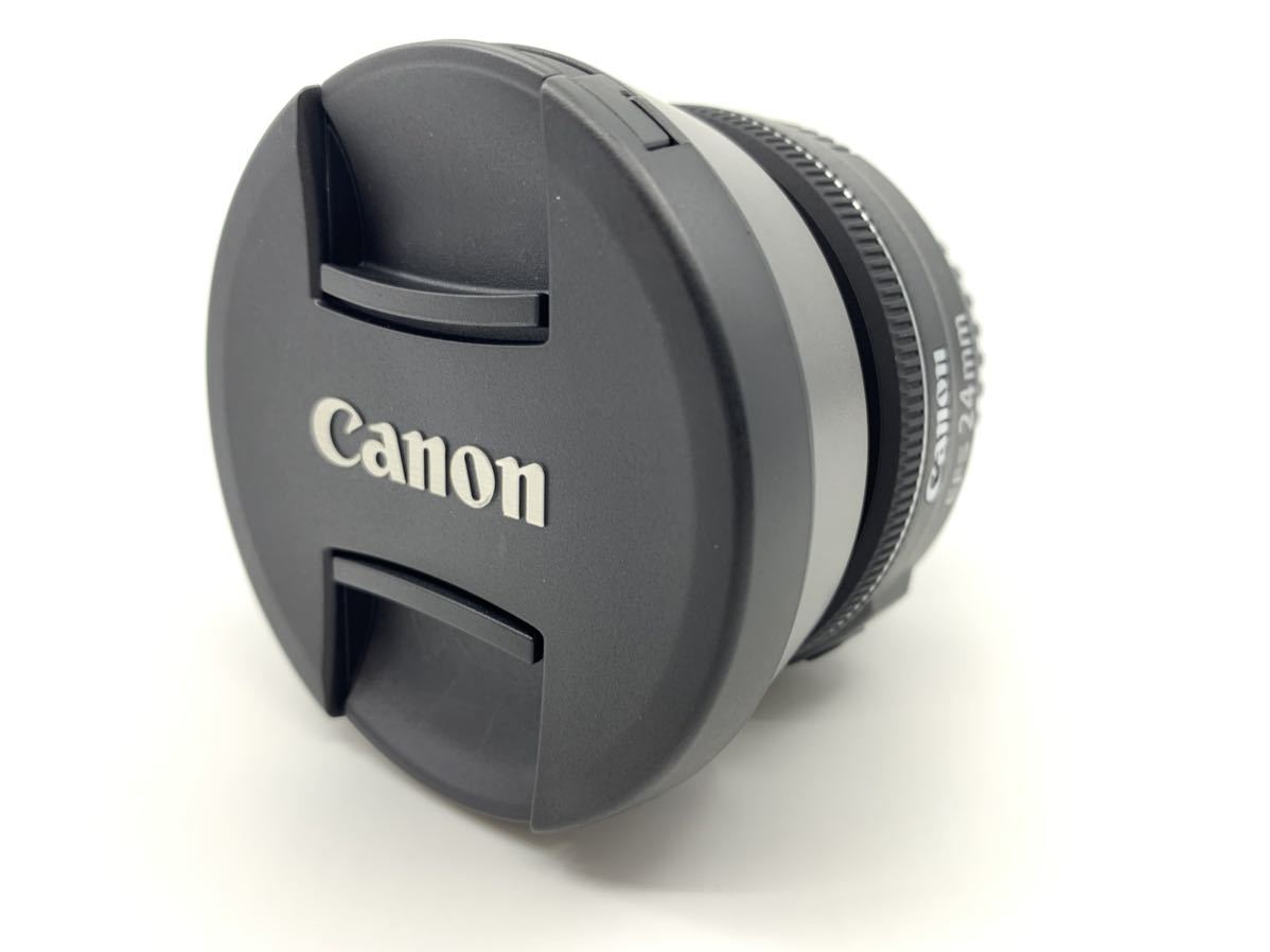 Canon EF-S 24mm F2.8 STM レンズフート・フィルター付き Canon 24mm