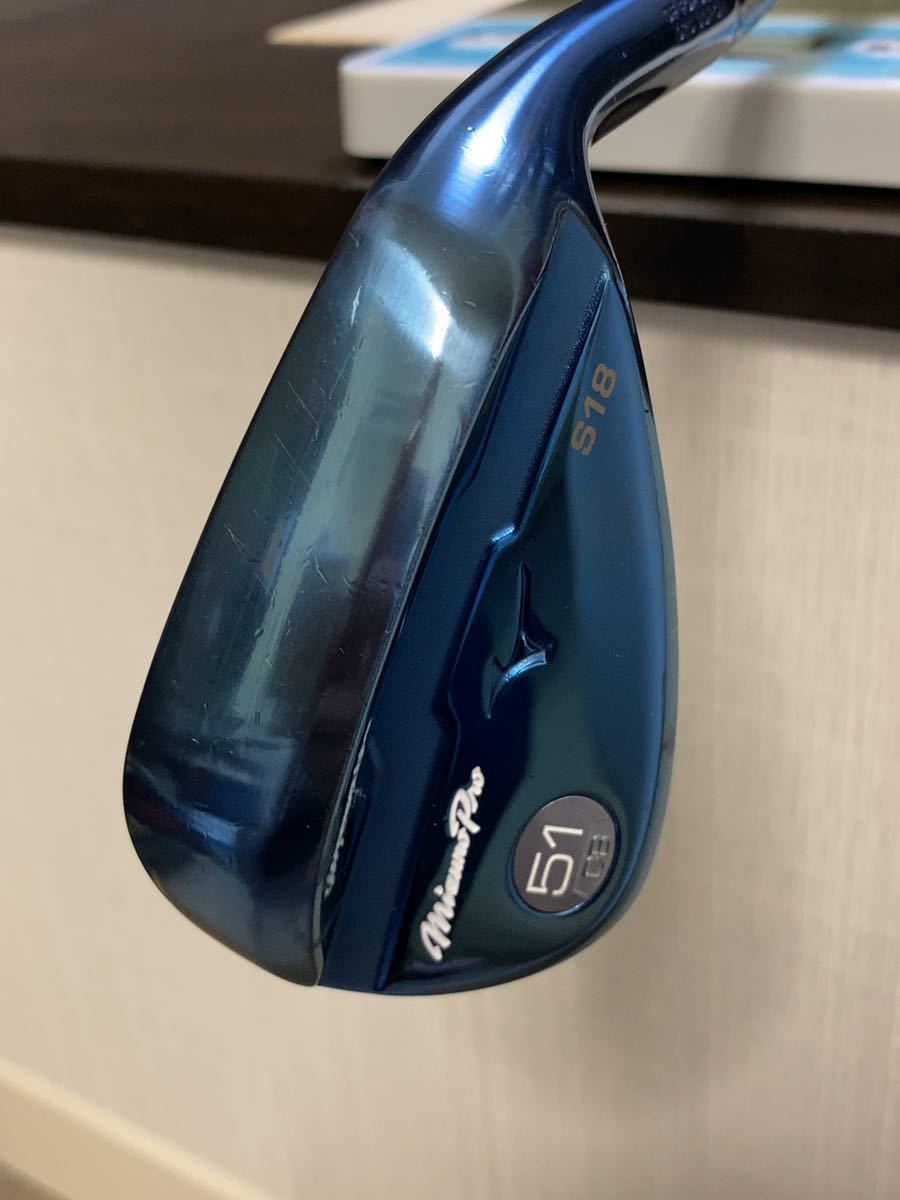  ミズノプロ S18ウエッジ 51度 カッコいいブルーメッキ(ミズノ)｜売買されたオークション情報、yahooの商品情報をアーカイブ公開 - オークファン 男性右きき用
