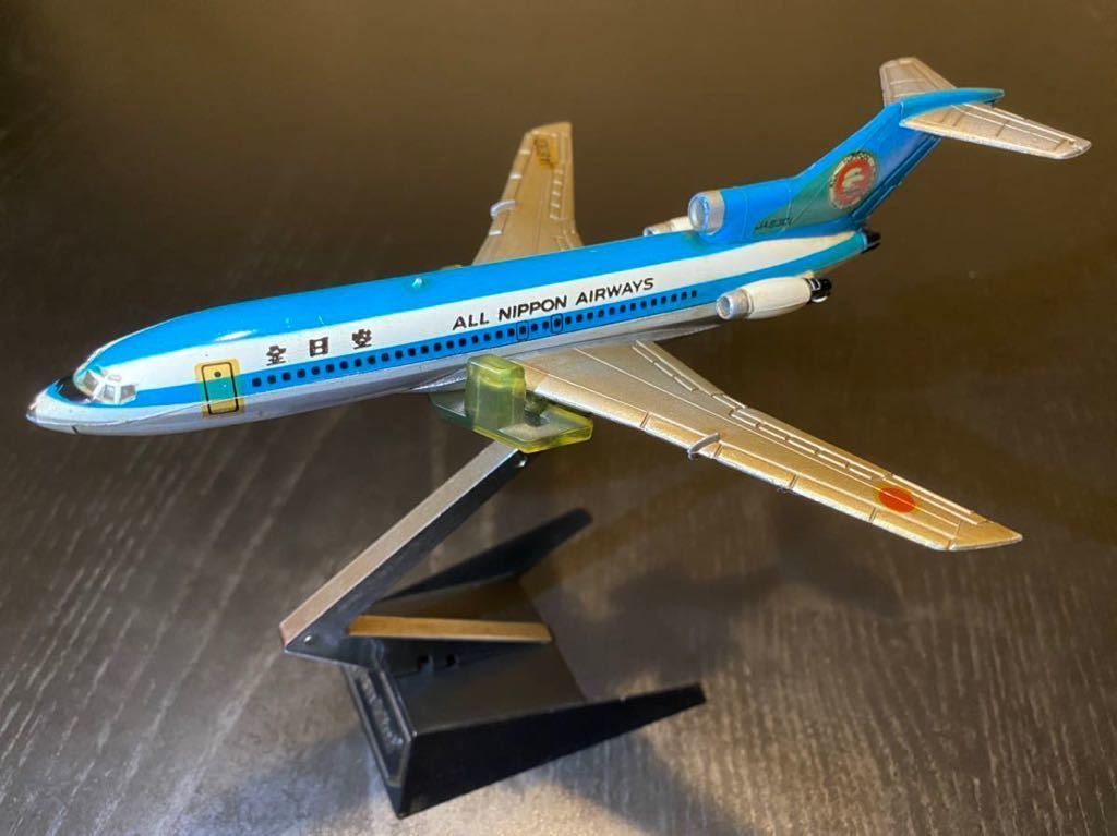 エアロミニ B727全日空機1972～75年頃購入したダイカスト製ミニチュア