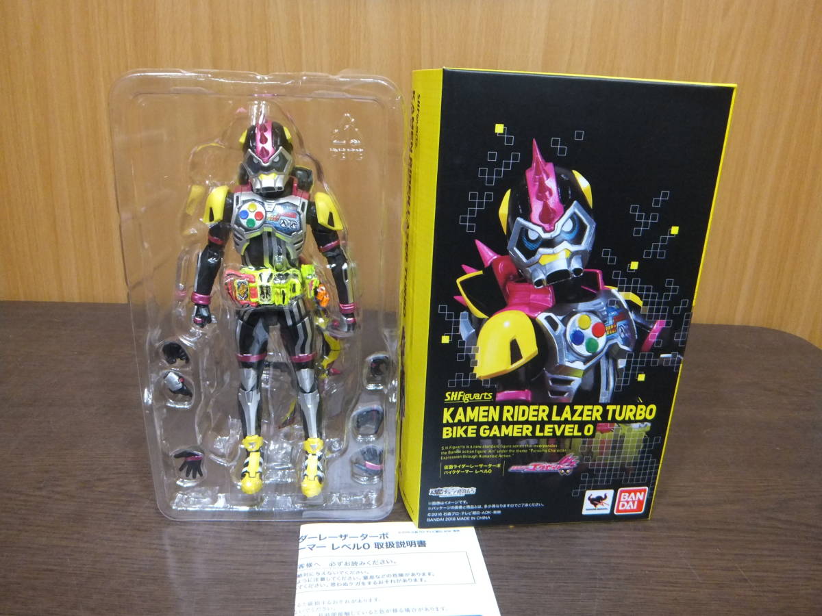 30) S.H.Figuarts 仮面ライダーレーザーターボ バイクゲーマーレベル0