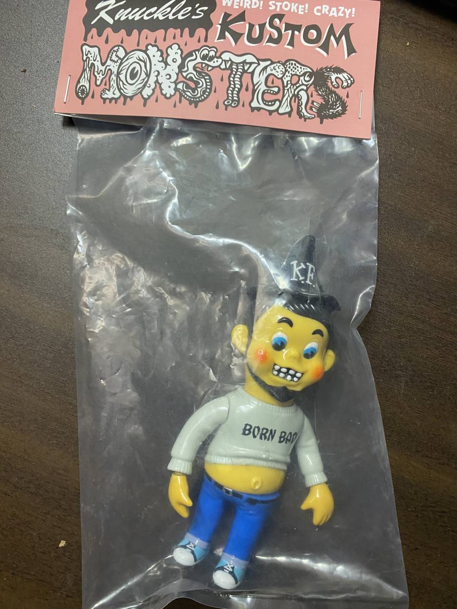 headlockstudio knuckle's kustom monster mini ソフビ ヘッドロック