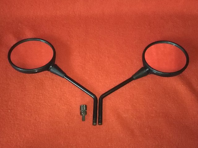 bumm　黒丸ミラー　2本セット L(e1)0389　L(e1)9004　欧州車　バム_2