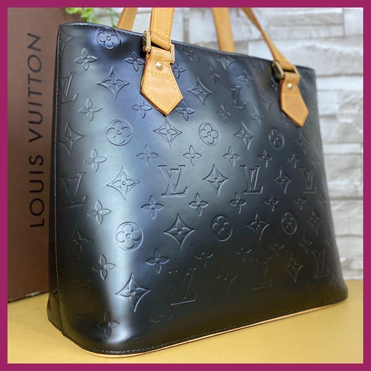 3079】LOUIS VUITTON ヒューストン ルイヴィトン モノグラム ヴェルニ