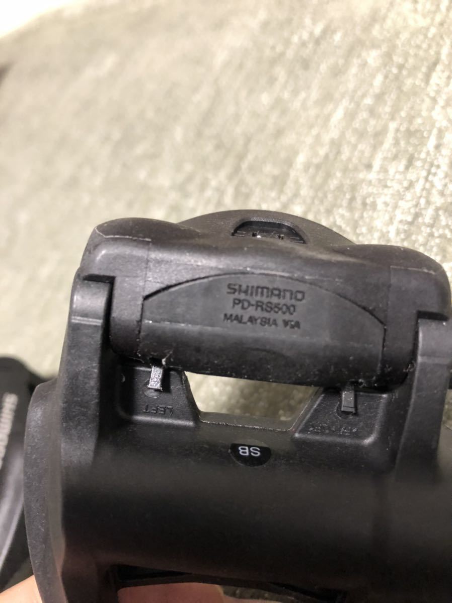 | PD-RS500 ビンディングペダル SHIMANO SPD-SL プライスダウン開始シマノ クリート・ペダル PD-RS500付属&frasl;SM-SH11 シマノ(SHIMANO) SPD-SLペダル シマノ pd-rs500 spd-sl SDP SL 初心者でも着脱がしやすいSPD-SLペダルのエントリー