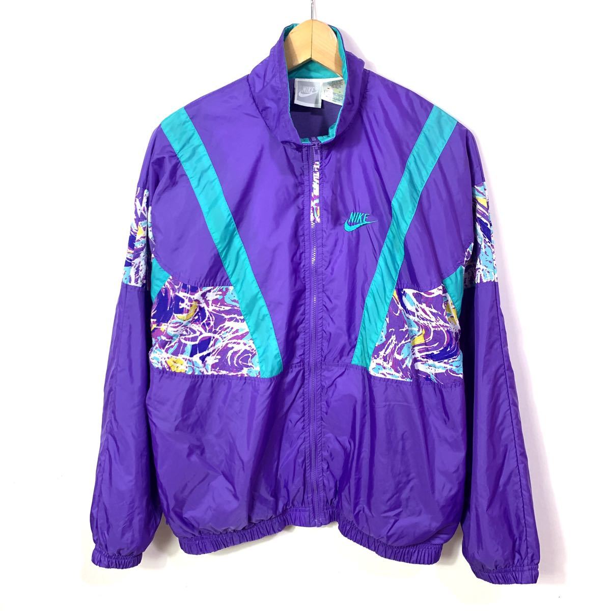 さらに値下げ 90s old NIKE ビンテージ ジップアップ ナイロン 