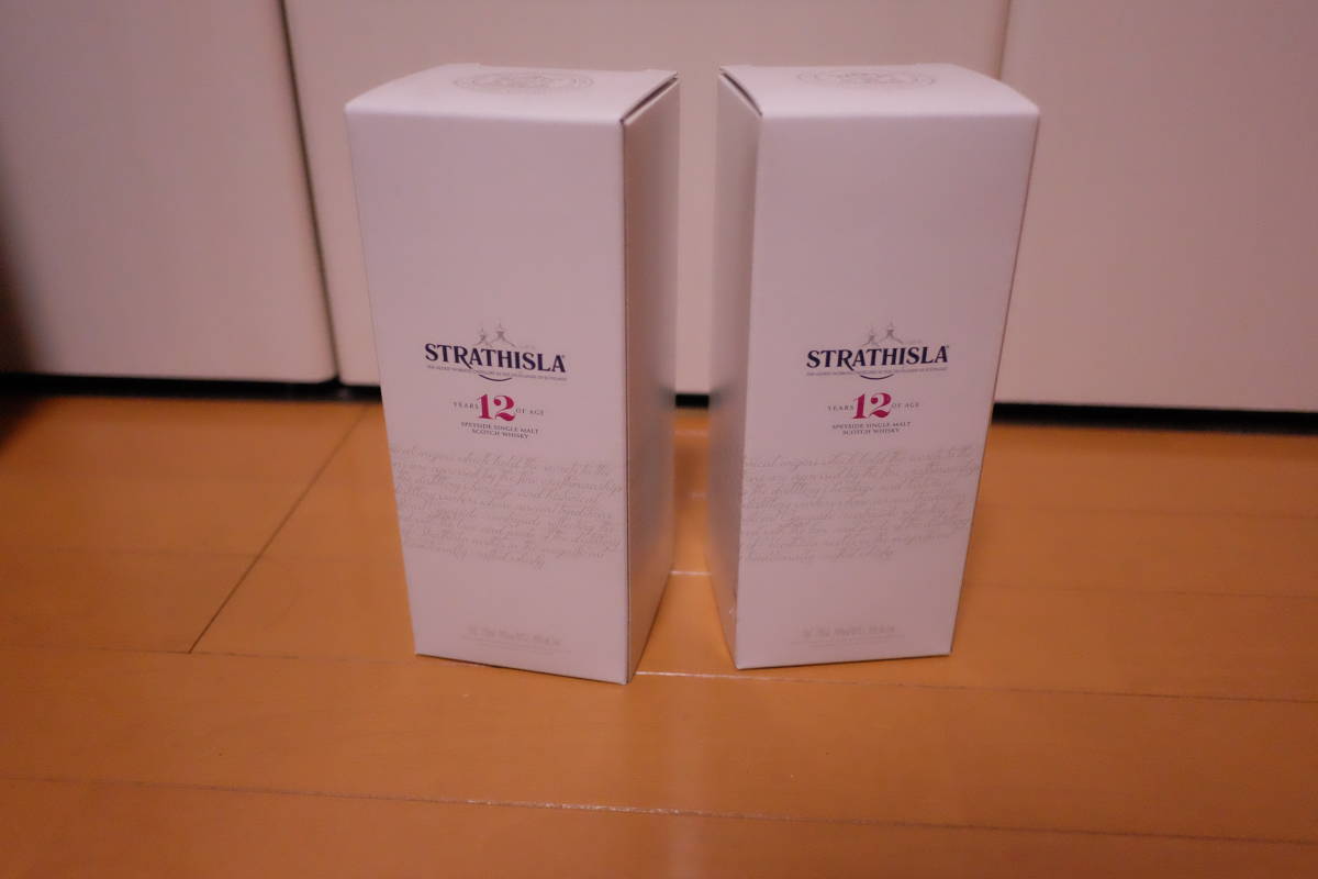 ストラスアイラ12年 二本セット 終売 食品、飲料 スコッチ